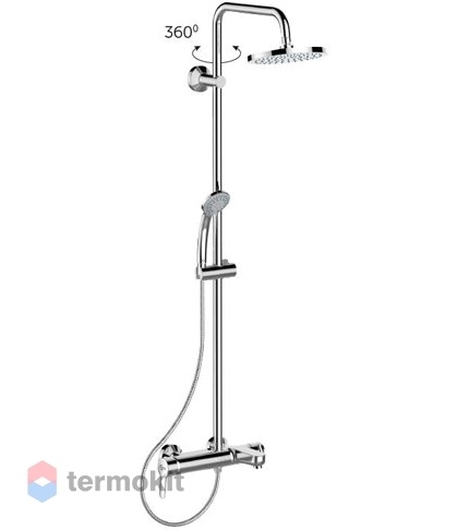 Душевая система Ideal Standard IDEALRAIN ECO Хром B1097AA