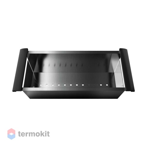 Коландер Omoikiri CO-02-PVD-GM вороненая сталь 4999004