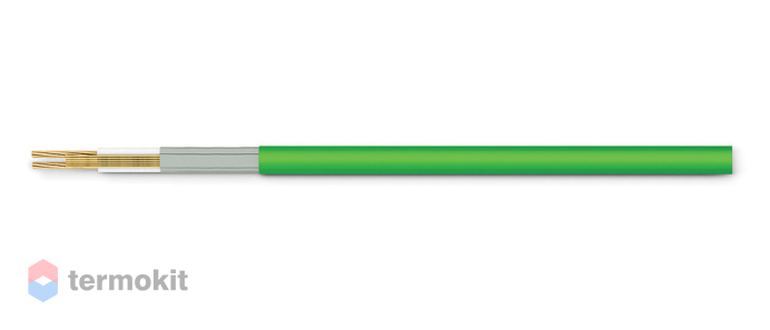 Двухжильный тонкий нагревательный кабель GREEN BOX GB-500 (3.3 - 4.5 кв.м)