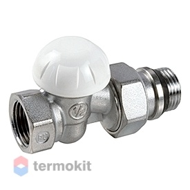 Giacomini Прямой отсечной клапан 1" с герм. прокл. арт. R15X035