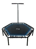 Фитнес-батут SportElite 135см FB-1370 с ручкой 