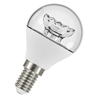 Лампа Osram LED шар прозрачный E14 5,4W 830
