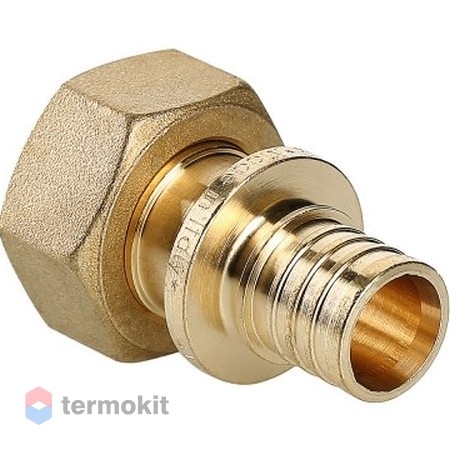 Valtec Переходник надвижной с накидной гайкой 16х1/2"