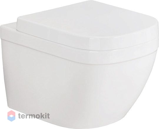 Унитаз подвесной GROHE Euro Ceramic с сиденьем микролифт 3932800H+39330002