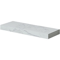 Столешница Velvex Unit 140 белый мрамор st.UNI.140-630
