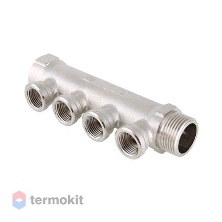 Коллектор Valtec с внутренней резьбой 3/4" x 1/2" на 3 отвода