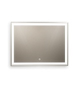 Зеркало Art&Max ZOE 90 с подсветкой подвесное AM-Zoe-900-800-DS-F