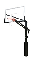 Баскетбольная стационарная стойка DFC ING72GU 180x105см стекло 10мм