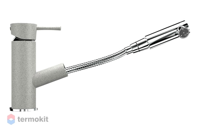 Смеситель для кухни Ulgran Classic серый U-009-310