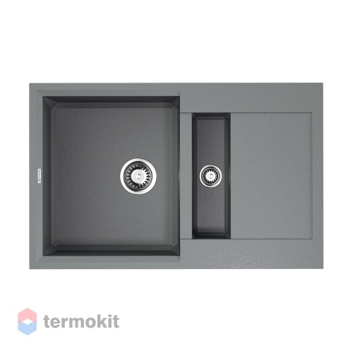 Мойка для кухни Omoikiri Sakaime 78-2-GR leningrad grey 4993559