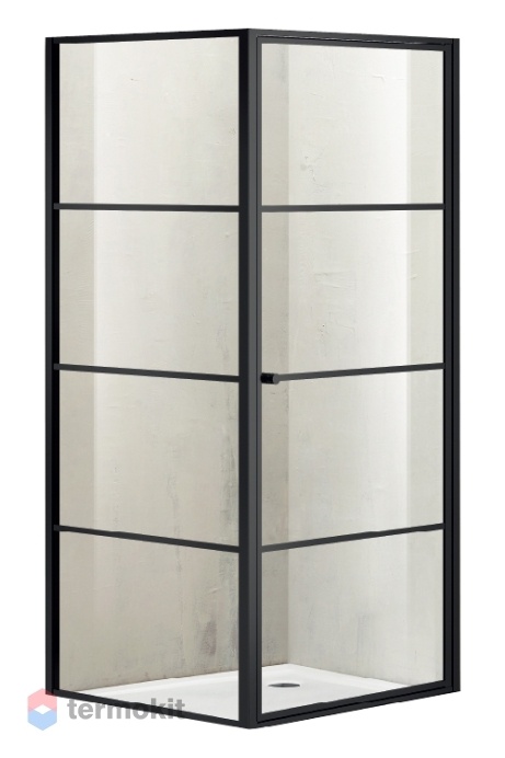 Душевой уголок Azario RICHMOND 1950x1000x1000 черный AZ- NAG1221 1000