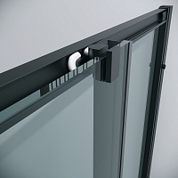 Душевой уголок Grossman Cosmo 1950x800x800 черный матовый 300.K33.02.8080.21.00