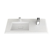 Раковина мебельная Cezares BELLAGIO 106 чаша слева 50213 Bianco opaco