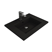 Раковина мебельная Bocchi Milano 62 черный матовый 1161-004-0126