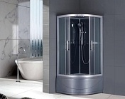 Душевая кабина ESBANO ELEGANCIA 90x90 (матовое стекло) матовый хром ESKG90CRB