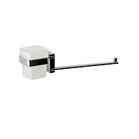 Стакан для зубных щеток с вешалкой для полотенец Artize Duos DUO-CHR-62741