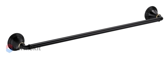 Полотенцедержатель Fixsen Luksor сатин черный FX-71601B