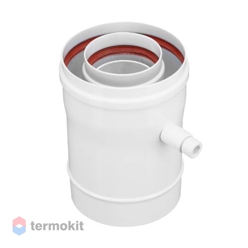 Конденсатоотводчик Gekon Ø60/100 мм, L=155 мм, Алюминий