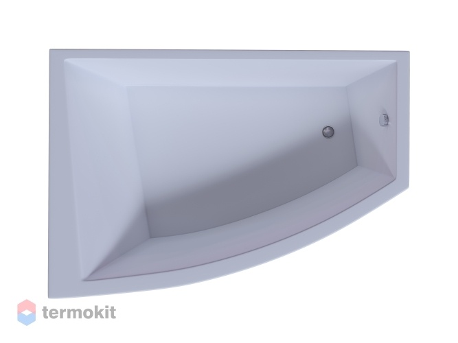Акриловая ванна Акватек Оракул 1800х1250 с фронтальной панелью левая ORK180-0000006