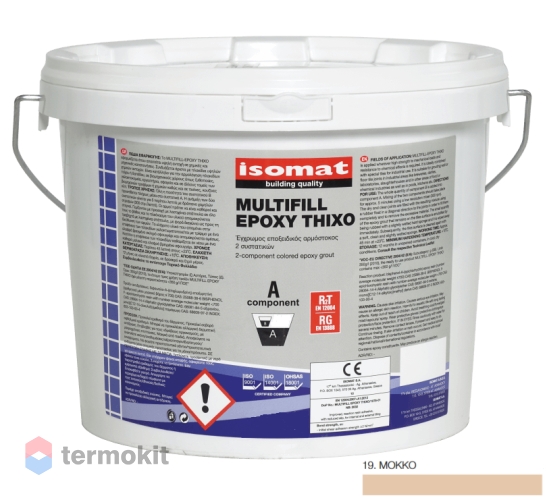 Затирка Isomat Multifill-Epoxy Thixo 19 Мокко 3кг