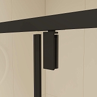 Душевой уголок RGW Classic CL-046B 1850x1200x800 (матовое стекло) черный 350904628-24