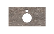 Столешница для накладных раковин Kerama Marazzi PLAZA 80 Парнас пепельный лаппаированный PL1.VT280\80