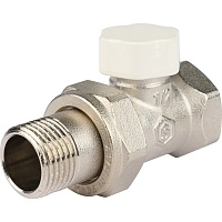 STOUT Клапан запорно-балансировочный, прямой 1/2&quot;