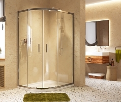 Душевой уголок WasserKRAFT Lippe 1900x1200x900 хром 45S24