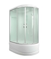Душевая кабина Erlit Comfort 120x80 левая (матовое стекло) хром ER3512PL-C3-RUS