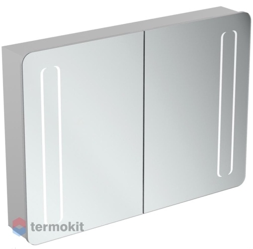Зеркальный шкаф Ideal Standard MIRROR&LIGHT 103 подвесная Алюминий T3389AL