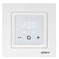Терморегулятор DEVI Classy c Wi-Fi, с датчиком пола, белый, 16А