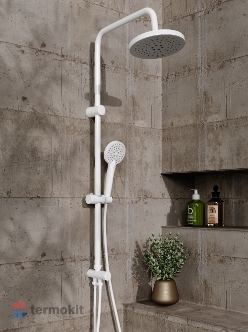 Душевая колонна Orange O-Shower белый OW02w