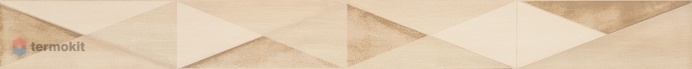 Керамическая плитка Tubadzin Nursa L-ecru бордюр 7,3x74,8