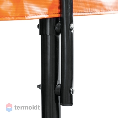 Батут DFC KENGOO 16 футов (488 см) внутр.сетка, лестница, оранж/черн 16FT-TR-E-BAS