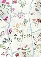 Керамическая плитка Fanal Albi Blanco Garden панно (из 4х шт) 126,4x90