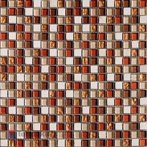 Мозаика Caramelle Mosaic Naturelle Istanbul (1,5x1,5) 30,5x30,5