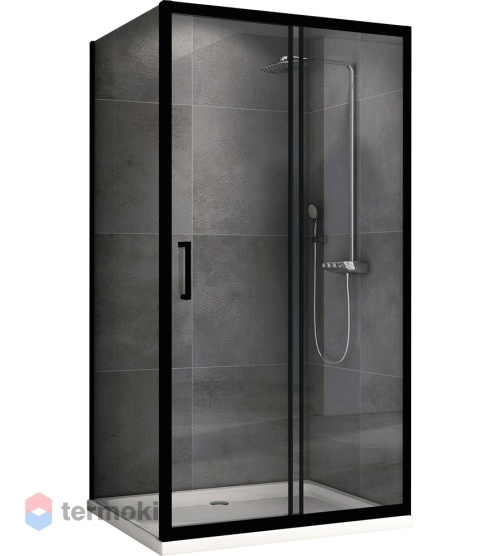 Душевой уголок ABBER Schwarzer Diamant 1950x1700x750 черный AG30170B-S75B