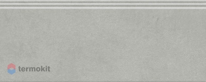 Керамическая плитка Kerama Marazzi Чементо FMF016R плинтус серый матовый обрезной 30x12