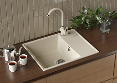 Мойка для кухни ULGRAN Quartz Prima 605-07 уголь