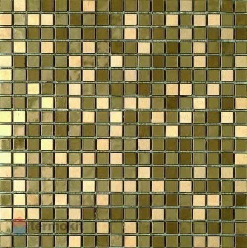 Керамическая Мозаика Dune Mosaico 185686 Metalic Gold 30,1x30,1