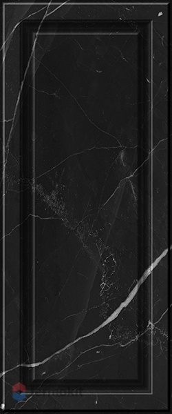 Керамическая плитка Gracia Ceramica Noir настенная черная 02 25х60