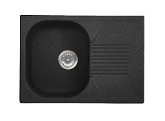 Мойка для кухни AquaGranitEx M-70 черный M-70 (308)