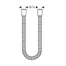 Металлический шланг Hansgrohe 2,00 м хром 28120000
