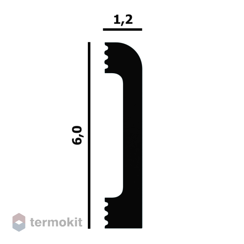 Плинтус Perfect Plus P67