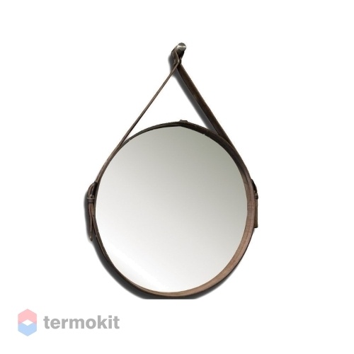 Зеркало Creto Bergen 51 на коричневом кожаном ремне 10-D510