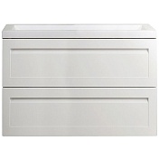 Тумба под раковину ART&MAX PLATINO 90 подвесная белый глянец AM-Platino-900-2C-SO-BL