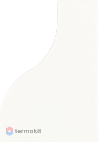 Керамическая плитка Equipe Curve 28856 White Matt настенная 8,3x12