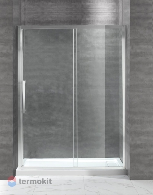 Душевая дверь в нишу CEZARES LUX-SOFT-BF-1 2000x1500 Хром