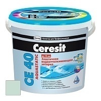 Затирка Ceresit СЕ 40/2 Aquastatic водоотталкивающая Мята 64 (2 кг)