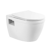 Унитаз подвесной BelBagno LOTO с сиденьем микролифт BB070CHR/SC